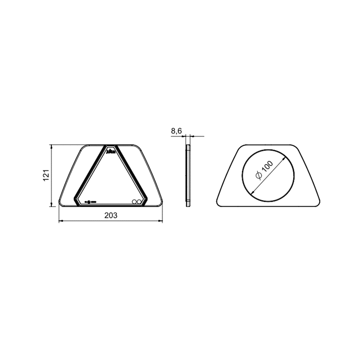 jokon-dreieck-r-ckstrahler-dr-130-zum-kleben-schrauben image 3