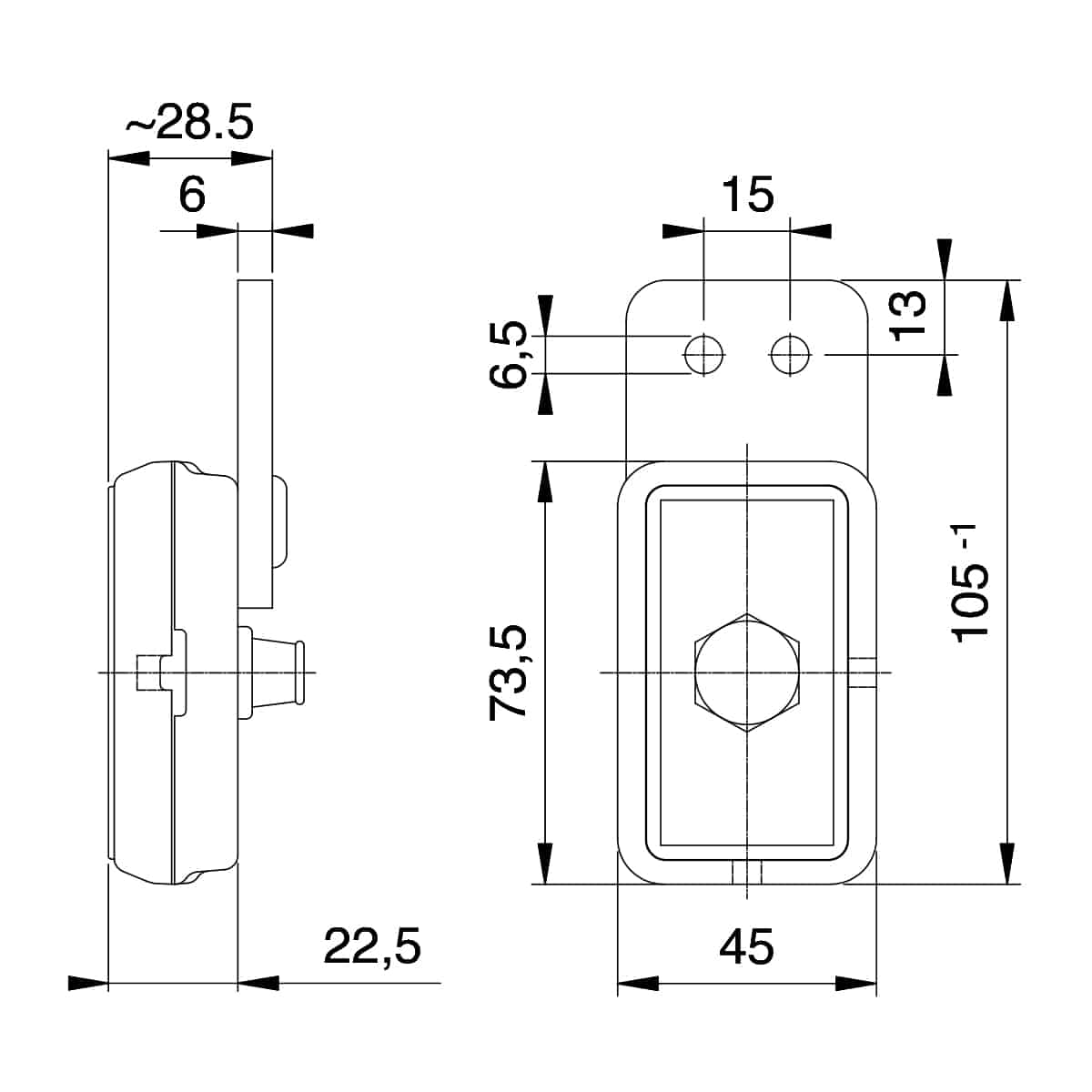 jokon-smlr-130-seitenmarkierungsleuchte-mit-elastischem-pendel image 2