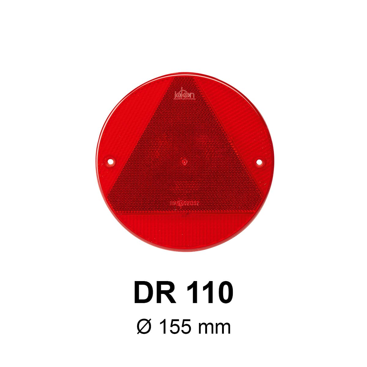 jokon-dr-110-dreieck-r-ckstrahler-einteilig-rund image 1