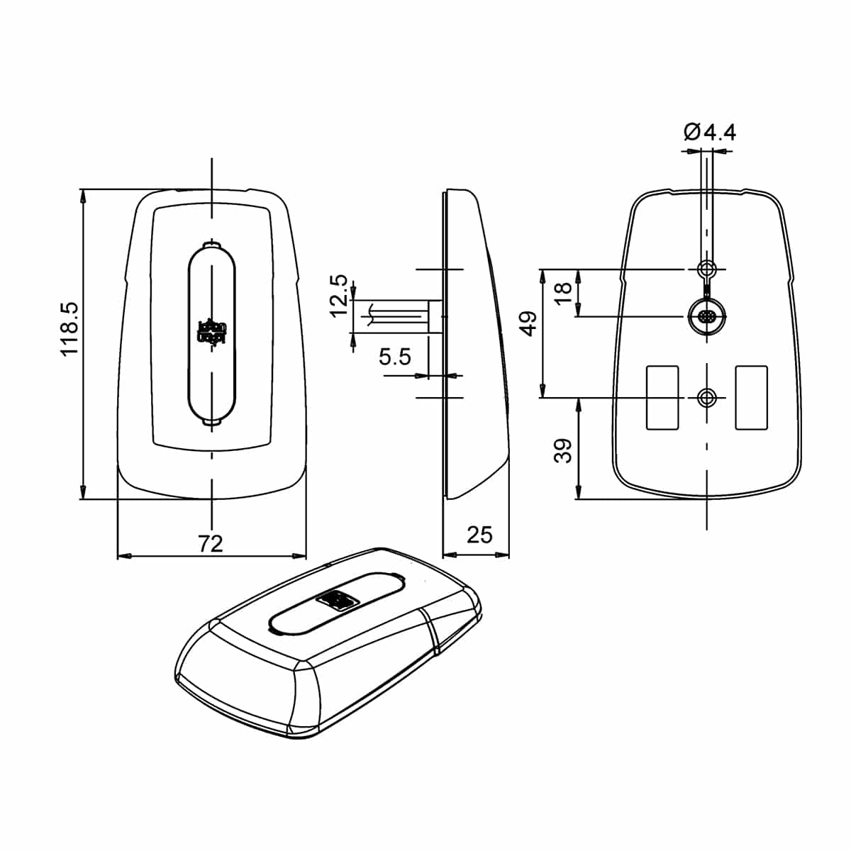 jokon-ww-2011-vorzeltleuchte-led-aufbaulicht image 2