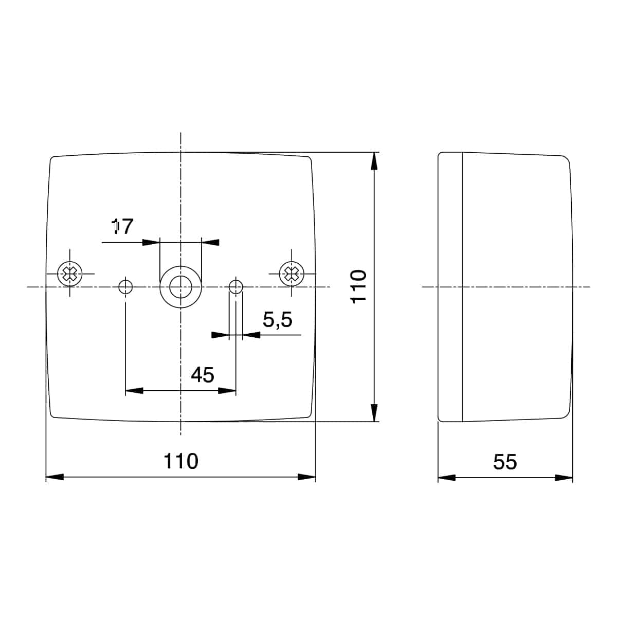 jokon-l-404-mehrfunktionsleuchte-mit-kennzeichenfenster image 2