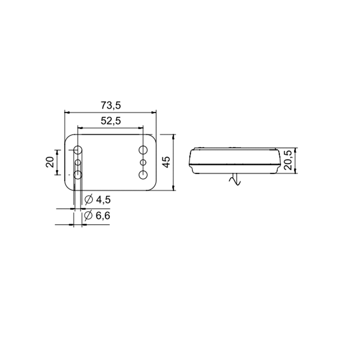 jokon-seitenmarkierungsleuchte-smlr-230 image 2