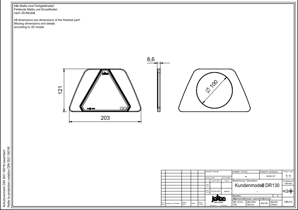 jokon-dreieck-r-ckstrahler-dr-130-zum-kleben-schrauben image 2