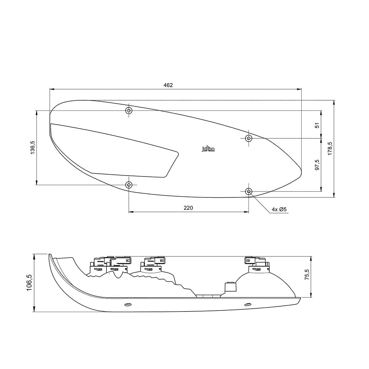 jokon-l-3000-multiple-function-light-dreiecksreflektor-rechts image 2