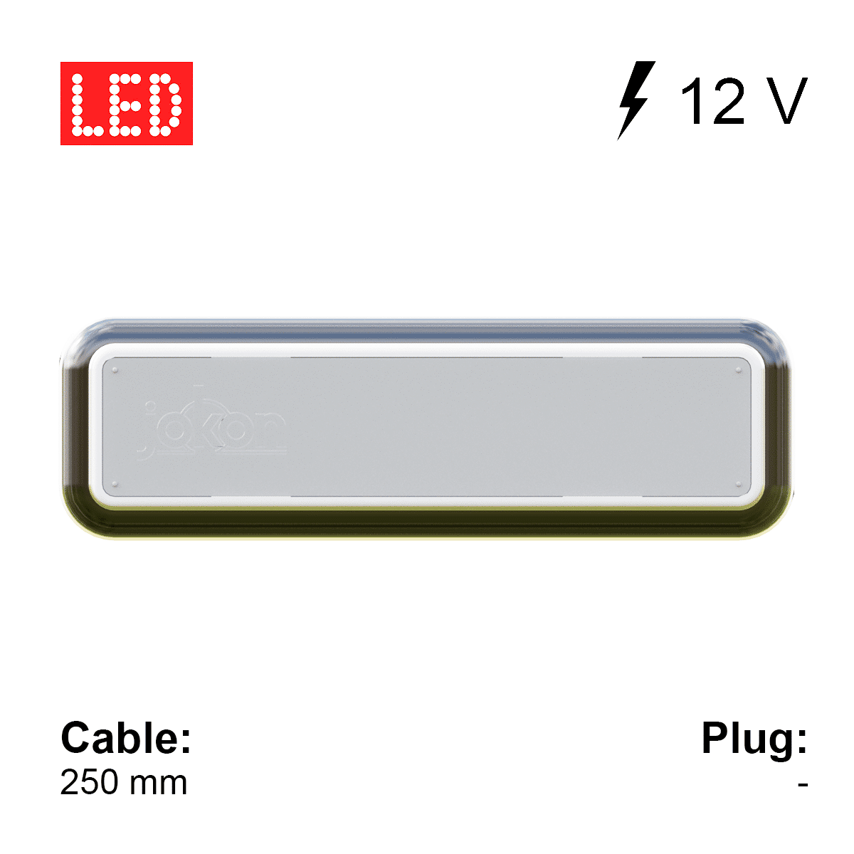 jokon-schlussleuchte-s-40-white-series image 1