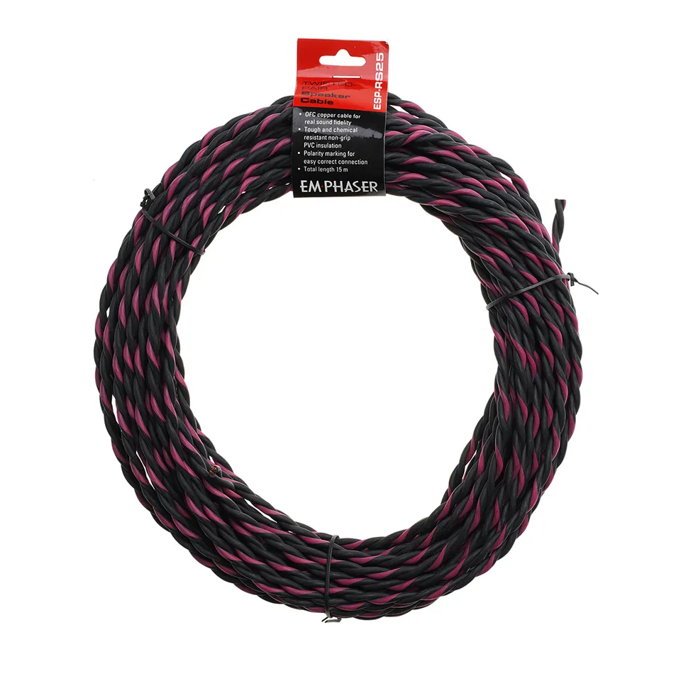 emphaser-esp-rs25-ofc-lautsprecherkabel-2x-2-5-mm-25-m-rolle image 1