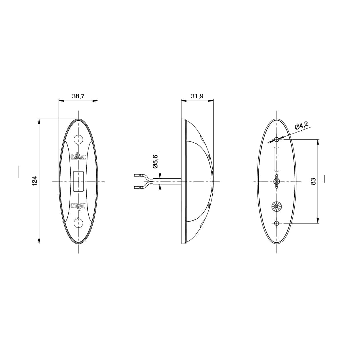 jokon-spl-2016-umrissleuchte-led-schwarz image 2