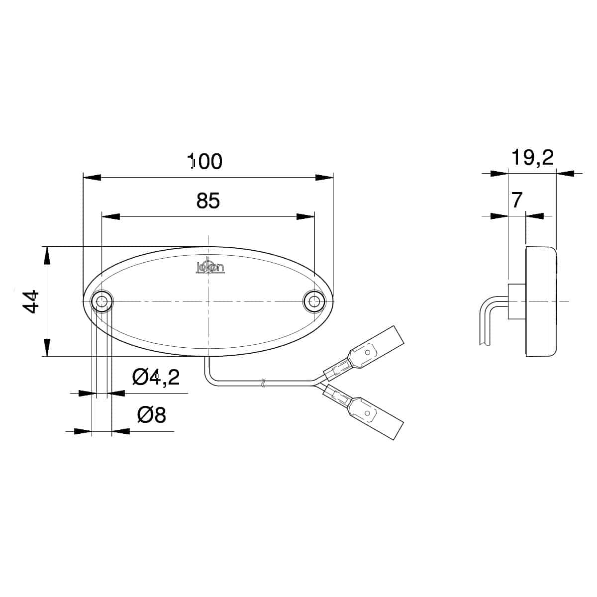 jokon-smlr-2012-seitenmarkierungsleuchte-mit-kabeltopf-2 image 2