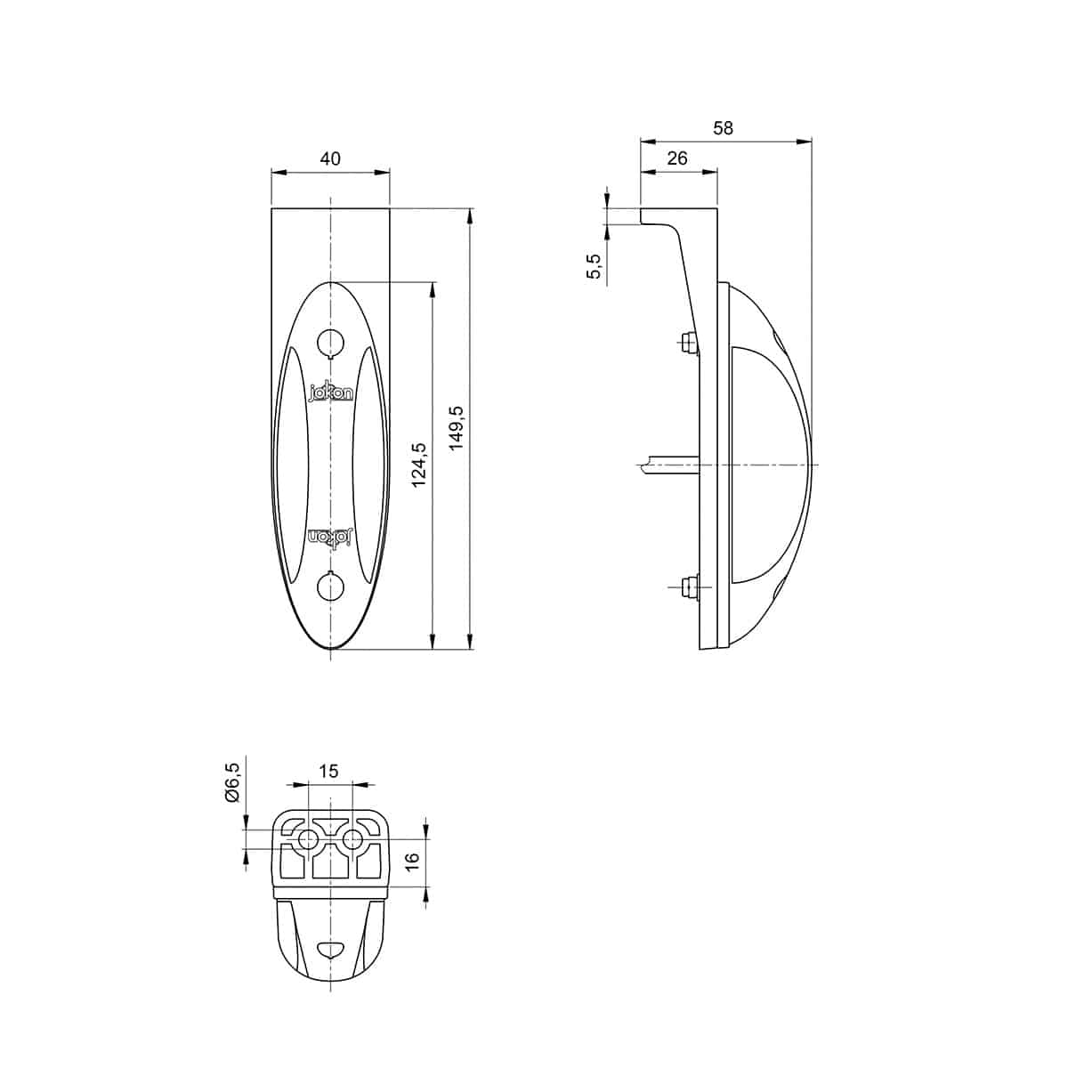 jokon-spl-2016b-umrissleuchte-wp-rechts-mit-winkelpendel image 2