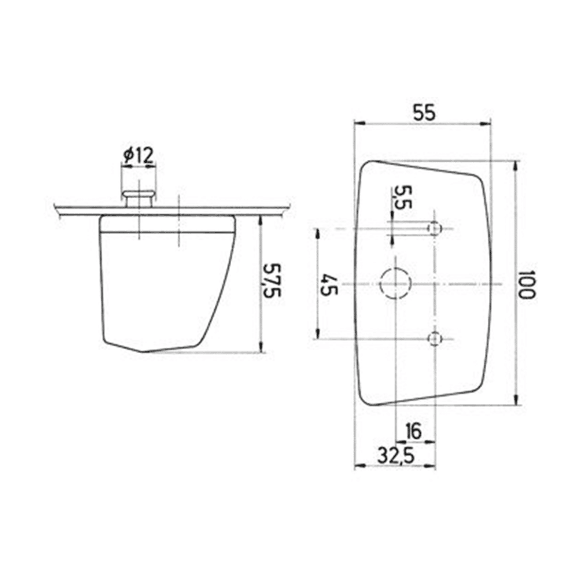 jokon-k-415-kennzeichenleuchte-number-plate-light image 2